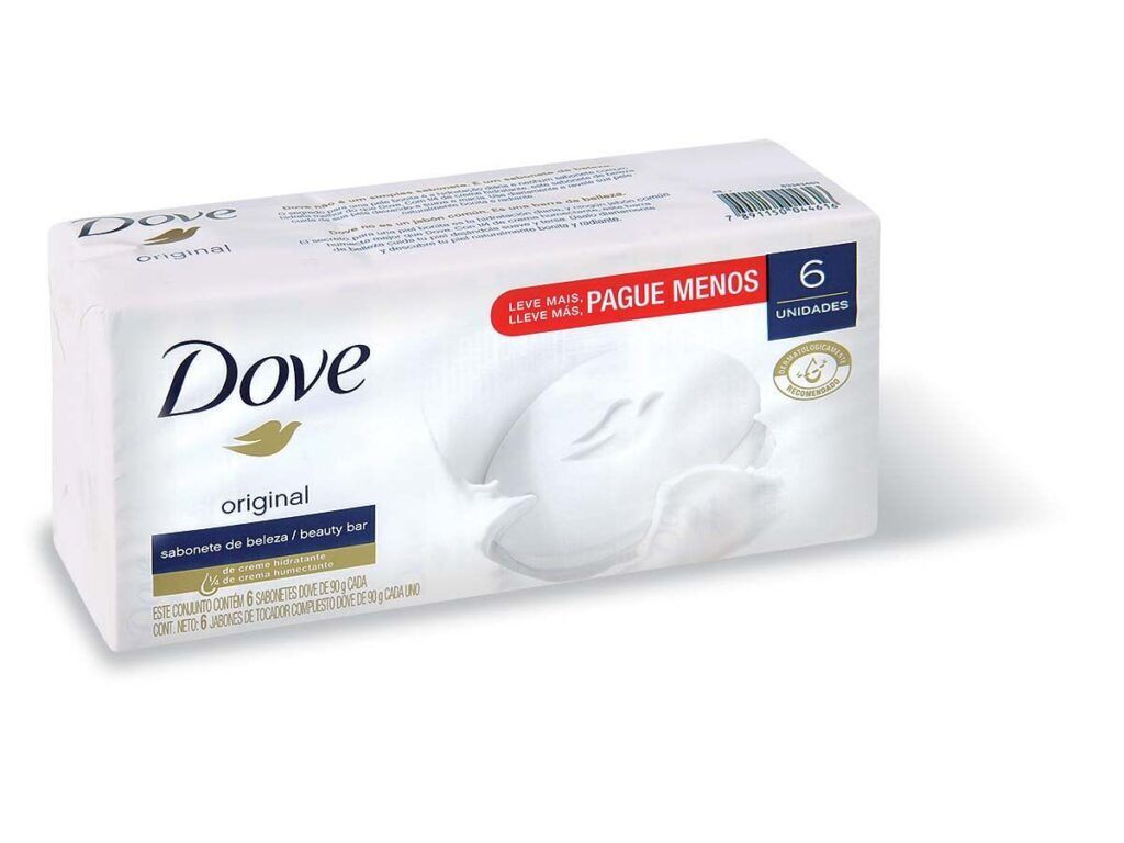 DOVE JABON ORIGINAL 6 UNID - Farmacia Antártida